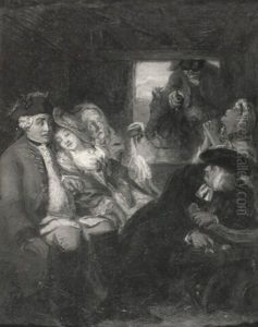 A Stage Coach Adventure, Bagshot Heath, A Sketch A Stage Coach Adventure, Bagshot Heath, A Sketch