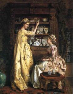 China Cabinet by William Powell Frith