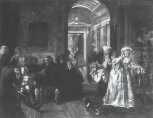 Dr. Johnson Awaiting An Audience With The Prince Of Wales by William Powell Frith