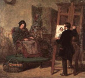 The Sleepy Model by William Powell Frith