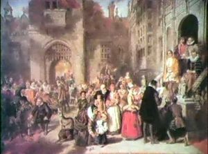 Coming Of Age In The Olden Time by William Powell Frith