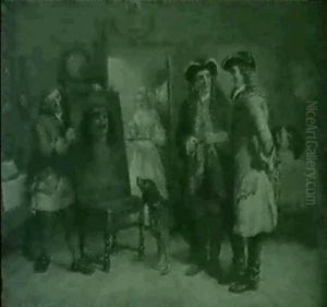 Sir Roger De Coverley And The Saracen's Head by William Powell Frith