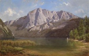 Blick Uber Den Altausseersee Zur Trisslwand