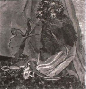 Stilleben Mit Zinerarie by Paula Fritsch