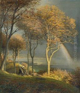 Regenbogen Bei Aarhus by Andreas Fritz