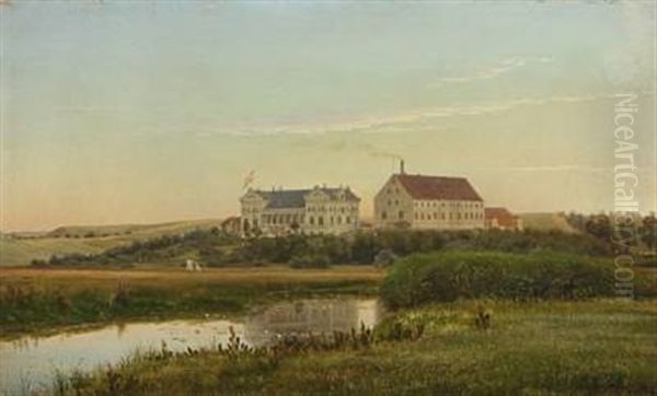 Landscape Near Arhus With The Ceres Brewery - view 1