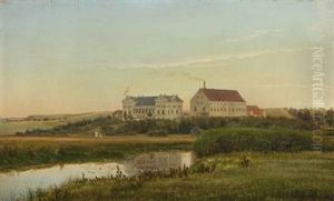 Landscape Near Arhus With The Ceres Brewery
