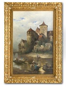 Am Weilerthor In Schwabisch Hall by Max Fritz