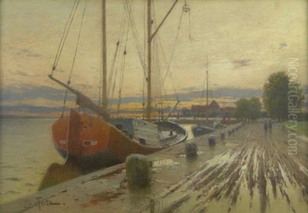 Abendstimmung Im Hafen - view 1