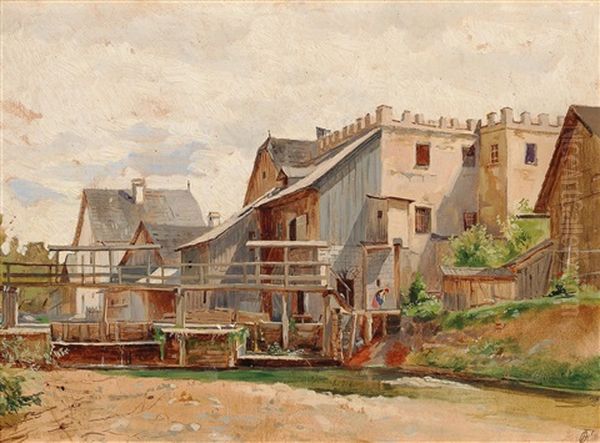 Mill And Weir - view 1