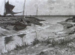Flusslandschaft Flusslandschaft