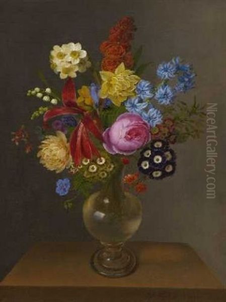 Blumen In Glasvase - view 1