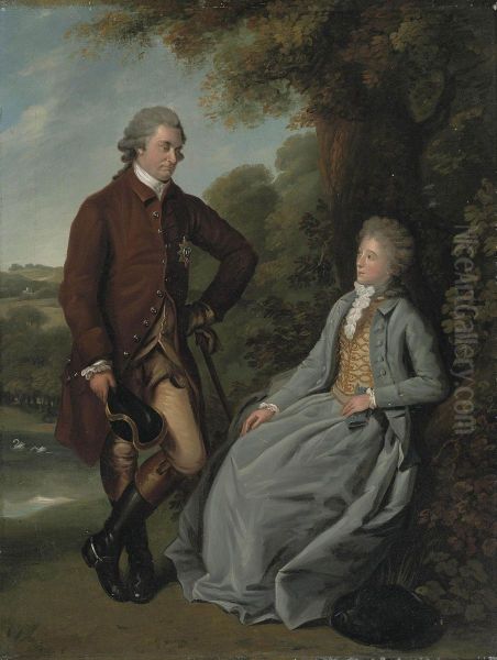 Portrait Of A Nobleman And His Wife - view 1