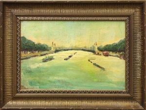 Bridge Over The Seine by Maren Margrethe Froelich