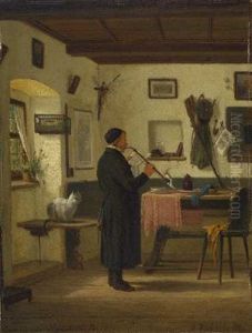 Benificiaten Stubchen In Tyrol by Bernhard Froehlich