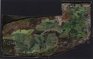 Plants Growing On The Forest Floor by Lorenz Frolich