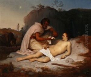 The Good Samaritan by Lorenz Frolich