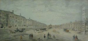 High Street And Market Place, Chipping Norton, Oxon by William Frederick Austin