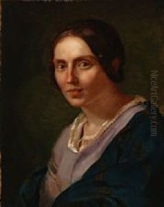Portrait Of The Danish Painter Elisabeth Jerichau Baumann