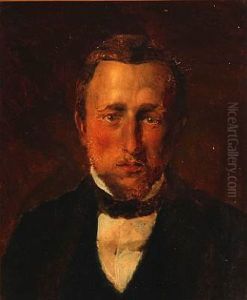 Portrait Of Georg Steenberg In Rome