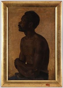 Portrait D'homme Noir by Lorenz Frolich