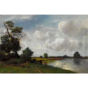 Uferlandschaft by Otto Froelicher