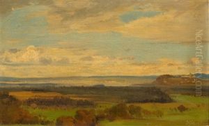 Landscape At Ammersee by Otto Froelicher
