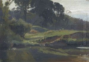 Sommerliche Bachlandschaft