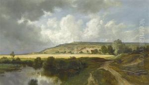 Spatsommerliche Feldlandschaft Spatsommerliche Feldlandschaft