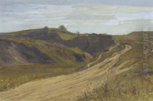 Landschaft Mit Weg (study) by Otto Froelicher