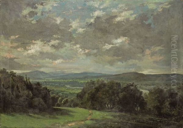 Flusstal Bei Fontainebleau - view 1