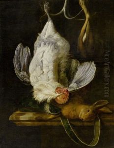 Jagdbeute by Hendrik de Fromantiou