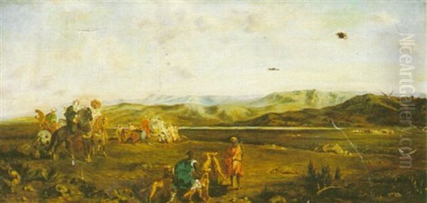 An Orientalist Hunting Scene - view 1