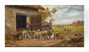 Letting The Sheep Out by Eugene Fromentin