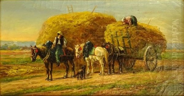 Hat Wagon With Figures - view 1
