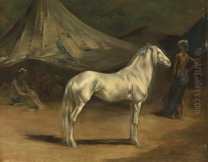 Le Campement Arabe by Eugene Fromentin