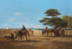 Le Repos Sous Le Cedre