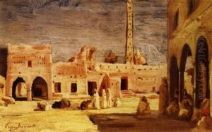North African City by Eugene Fromentin