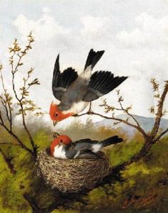 Signs Of Spring by Eugene Fromentin