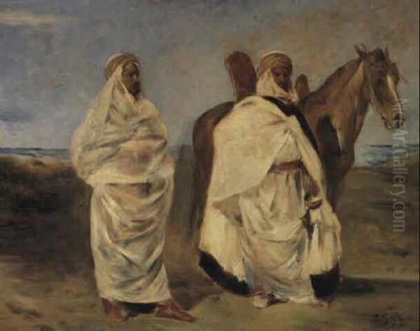 Arabes Et Cheval - view 1