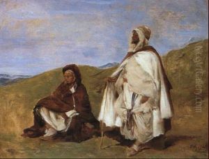 Two Arabs by Eugene Fromentin