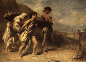 Jeunes Filles Arabes by Eugene Fromentin
