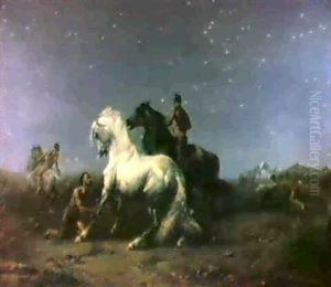 Voleurs De Nuit by Eugene Fromentin