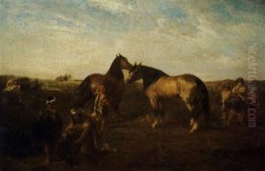 Arabs Resting by Eugene Fromentin