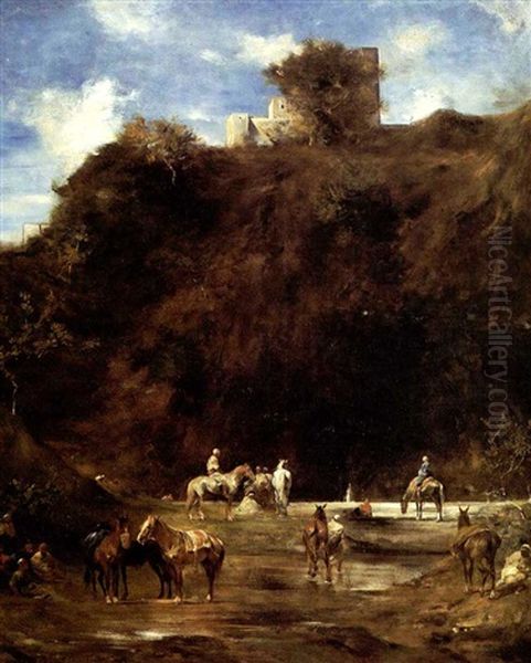 Arabs Resting - view 1