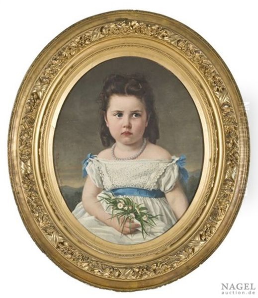 Portrait Der Helene Julliard (1868-1872), Tochter Des Genfer Chirurgen Prof. Dr. Med. G. Julliard (1836-1911) Und Seiner Frau Marie - view 1