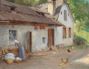 Washing Day by Carl Froeschl