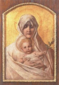 The Madonna And Child by Carl Froeschl