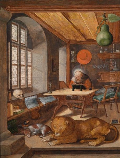 Der Heilige Hieronymus Im Gehaus - view 1