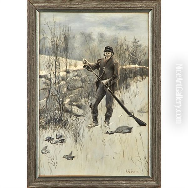 A Hunter His Gun - view 1
